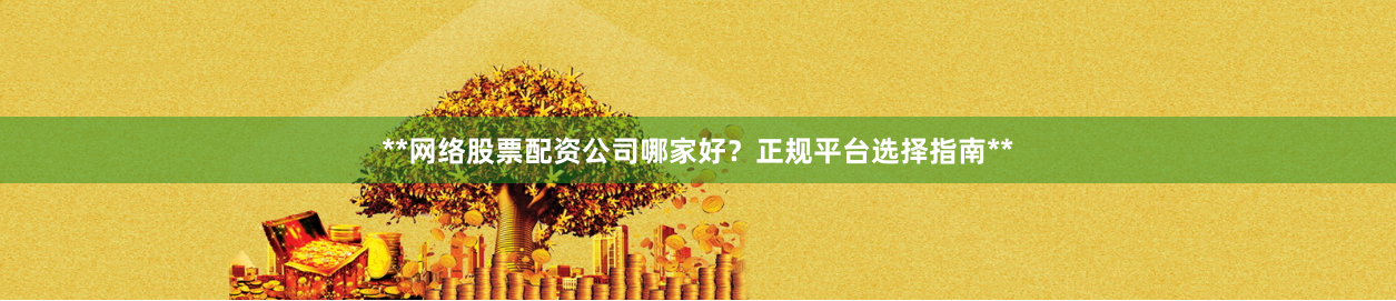 **网络股票配资公司哪家好？正规平台选择指南**